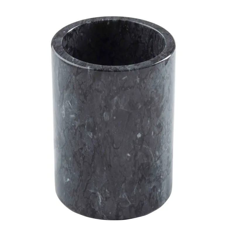Tablecraft Wine Cooler Black 5"x5"x7" - Marble