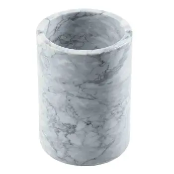 Tablecraft Wine Cooler White 5"x5"x7" - Marble