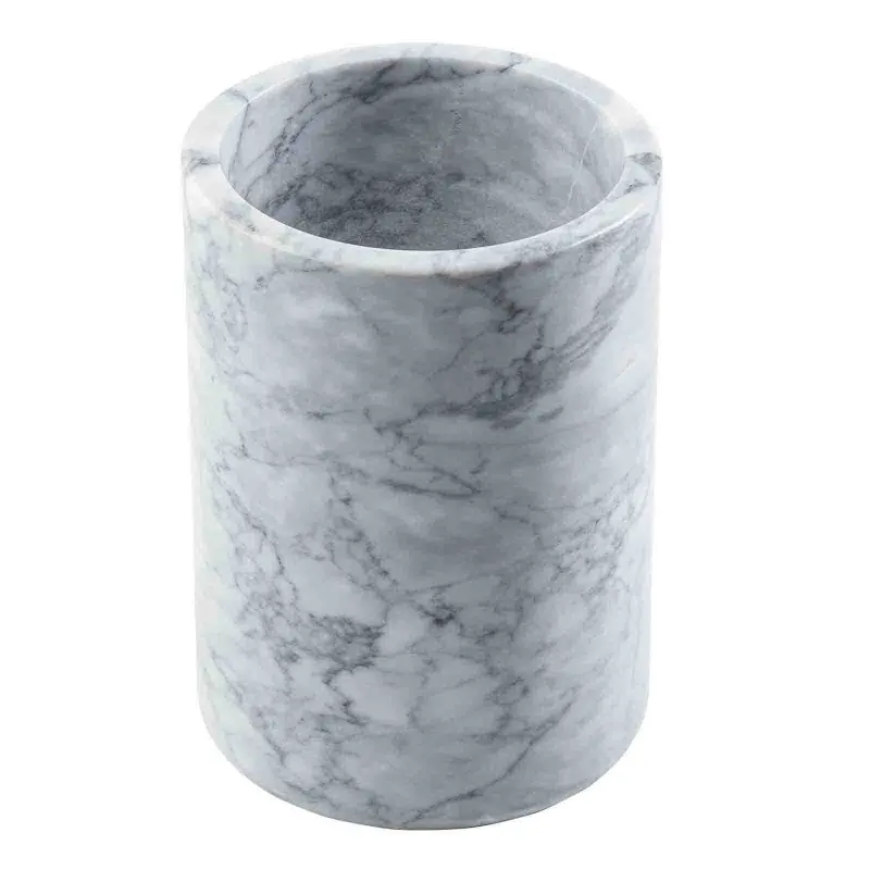 Tablecraft Wine Cooler White 5"x5"x7" - Marble