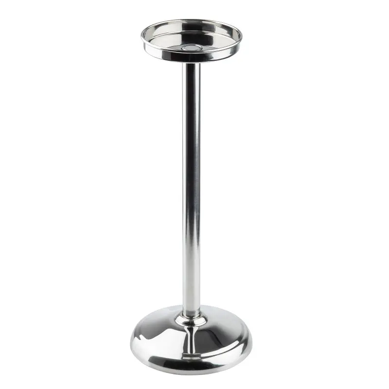 Tablecraft Ice Bucket Stand 8.75"x8.75"x23.25" - Stainless Steel (200 Series) Fits 5198 & RWB119