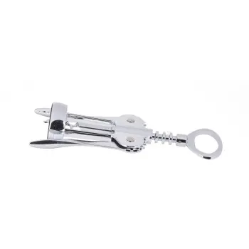 Tablecraft Winged Corkscrew 6.625"x2.5"x1.5" - Chrome Plated (Over Zinc Alloy)