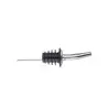 Tablecraft Free Flow Liquor Pourer 1.125"x1.125"x4.5" - Stainless Steel (18/8) - Set of 12