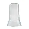 Tablecraft Dust Cap Clear 1.6875"x1.6875"x3" - Polyvinyl Chloride (PVC)