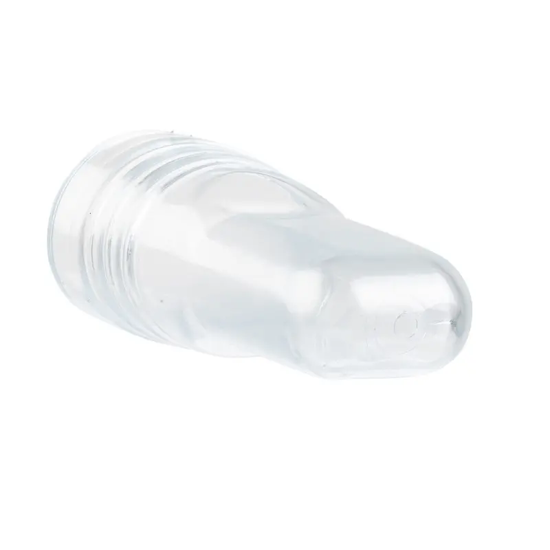 Tablecraft Dust Cap Clear 1.6875"x1.6875"x3" - Polyvinyl Chloride (PVC)