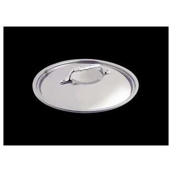 De Buyer 3709.14N De Buyer Stainless Steel Lid - ø 5 1/5'' Milady Stainless Steel Cookware