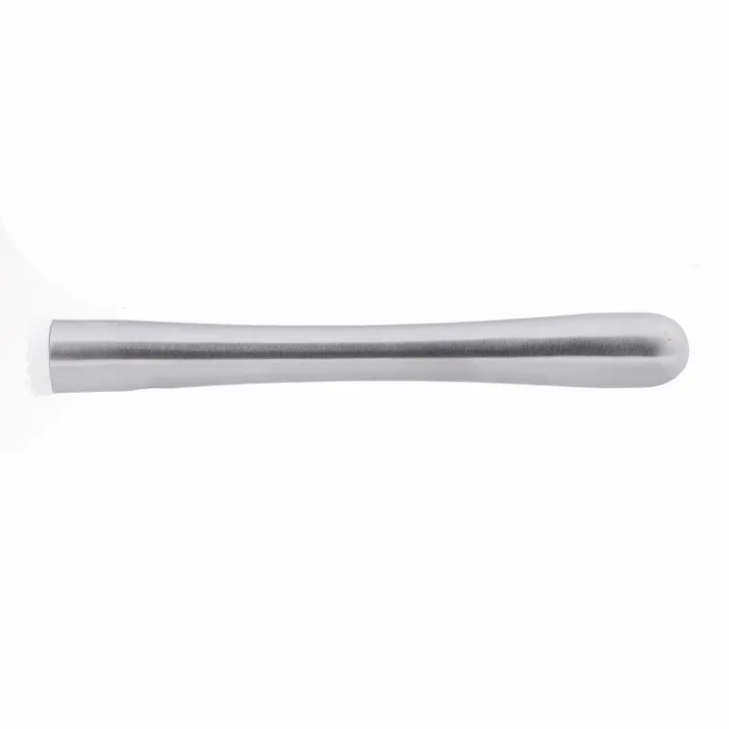 Tablecraft Muddler With Plastic Tip Black 1"x1"x8.75" - Stainless Steel (201) - Set of 6 Tablecraft Muddler With Plastic Tip Black 1"x1"x8.75" - Stainless Steel (201) - Set of 6