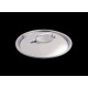 De Buyer 3709.20N De Buyer Stainless Steel Lid - ø 7 7/8'' Prima Matera Copper Induction Cookware