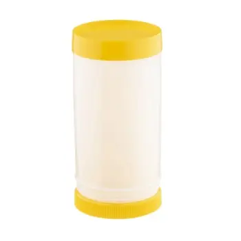 Tablecraft PourMaster One-Piece Pourmaster Complete 1 Qts Yellow 3.6875"x3.6875"x12.5" - Polyethylene (HDPE) - Set of 12