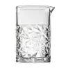 Tablecraft Waverly Collection Glass Mixing Glass - Starburst 2 4.125"x3.75"x5.75" - Glass (Clear Glass)