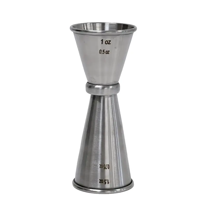 Tablecraft Japanese Jigger 1.5 Oz. 1.75"x1.75"x4.25" - Stainless Steel (18/8) Tablecraft Japanese Jigger 1.5 Oz. 1.75"x1.75"x4.25" - Stainless Steel (18/8)