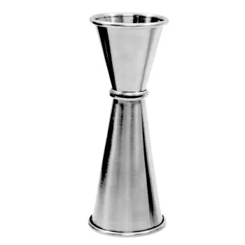 Tablecraft Japanese Jigger 2 Oz. 1.875"x1.875"x4.875" - Stainless Steel (18/8)