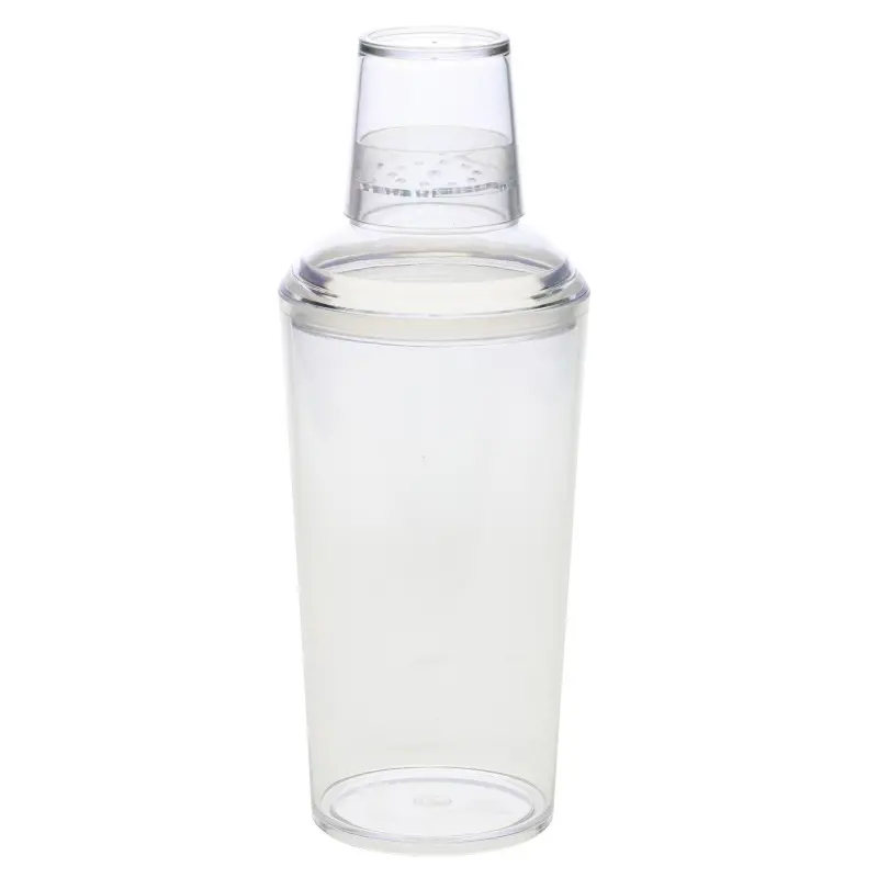 Tablecraft Cocktail Shaker 27 Oz. Clear 3.7"x3.7"x9.75" - Styrene Acrylonitrile (SAN) Tablecraft Cocktail Shaker 27 Oz. Clear 3.7"x3.7"x9.75" - Styrene Acrylonitrile (SAN)