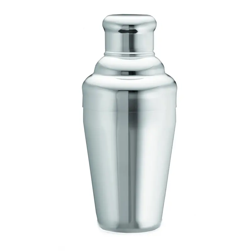 Tablecraft Cocktail Shaker 12 Oz. 3"x3"x7.25" - Stainless Steel (18/8) - Set of 4 Tablecraft Cocktail Shaker 12 Oz. 3"x3"x7.25" - Stainless Steel (18/8) - Set of 4