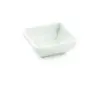 Tablecraft Frostone Collection Square Bowl 2 Oz. White 3"x3"x1" - Melamine - Set of 12