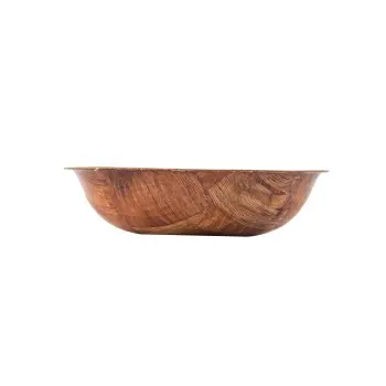Tablecraft Round Salad Bowl 12 Oz. 6"x6"x1.5" - Wood (Maple - Melamine Coated) - Set of 12