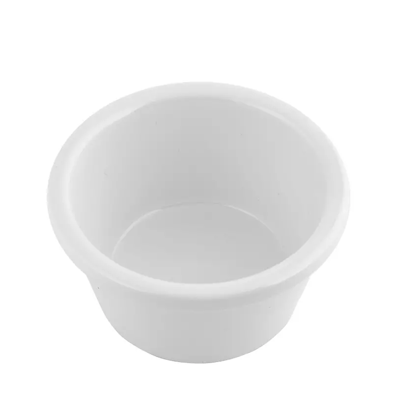 Tablecraft Plain Ramekin 2 Oz. White 2.8125"x2.8125"x1.5" - Melamine - NSF - Set of 12