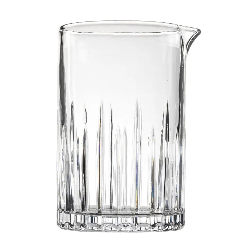 Tablecraft Waverly Collection Glass Mixing Glass - Vertical 2 4.125"x3.75"x5.75" - Glass (Clear Glass)
