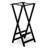 Tablecraft Tray Stand 17"x16"x32.5" - Wood (Rubberwood)