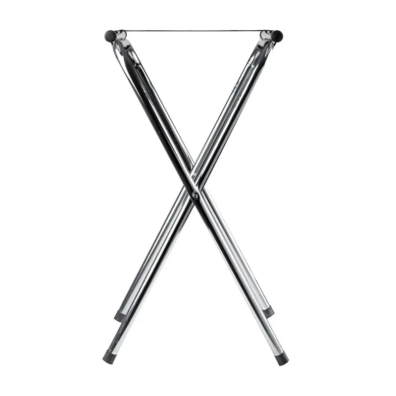 Tablecraft Tray Stand - Double Bar 18.25"x16.5"x31.75" - Chrome Plated (Over Steel) Tablecraft Tray Stand - Double Bar 18.25"x16.5"x31.75" - Chrome Plated (Over Steel)