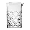 Tablecraft Waverly Collection Glass Mixing Glass - Diamond Cut 2 4.125"x3.75"x5.75" - Glass (Clear Glass)