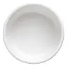 Tablecraft Round Mini Plate 3.25 Oz. White 4"x4"x1" - Melamine - Set of 24