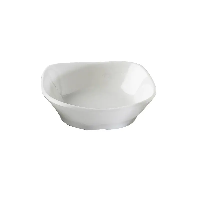 Tablecraft Square Mini Bowl 1.5 Oz. White 2.75"x2.75"x.875" - Melamine - Set of 24