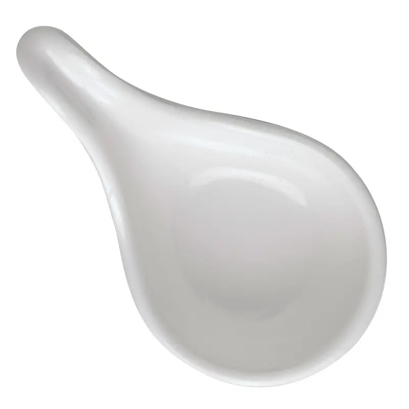 Tablecraft Mini Spoon 1 Oz. White 3.75"x2.125"x2.125" - Melamine - Set of 24