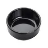 Tablecraft Round Mini Bowl 3 Oz. Black 3"x3"x1.25" - Melamine - Set of 12