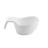 Tablecraft Stackable Sauce Boat 3 Oz. White 4.75"x2.625"x2" - Melamine
