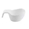 Tablecraft Stackable Sauce Boat 5 Oz. White 5.5"x3.125"x2.25" - Melamine