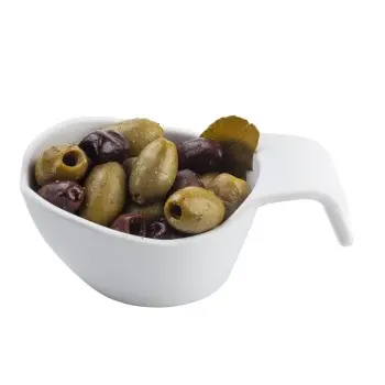 Tablecraft Stackable Sauce Boat 5 Oz. White 5.5"x3.125"x2.25" - Melamine