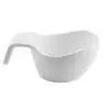 Tablecraft Stackable Sauce Boat 12 Oz. White 7.25"x4.125"x3" - Melamine