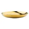 Tablecraft Round Large Size Replacement Bowl for 12037 3.5 Qts 12.75"x12.75"x2.5" - St/Steel (200 Series) - Gold Finish