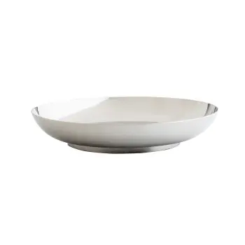 Tablecraft Round Small Size Replacement Bowl for 12036 1.5 Qts Silver 9.75"x9.75"x1.75" - Stainless Steel (200 Series)