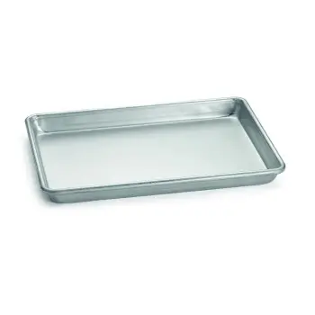 Tablecraft Fourth Size Sheet Pan 13"x9.5"x1.125" - Aluminized Steel