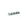 Tablecraft Taco Taxi Taco Taxi - Solid 7.625"x2.25"x1.5" - Stainless Steel (18/0) Holds 3-4 Tacos