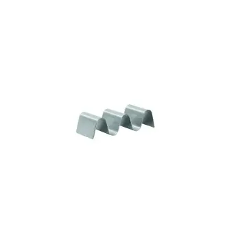 Tablecraft Taco Taxi Taco Taxi - Solid 5.625"x2.25"x1.5" - Stainless Steel (18/0) Holds 2-3 Tacos