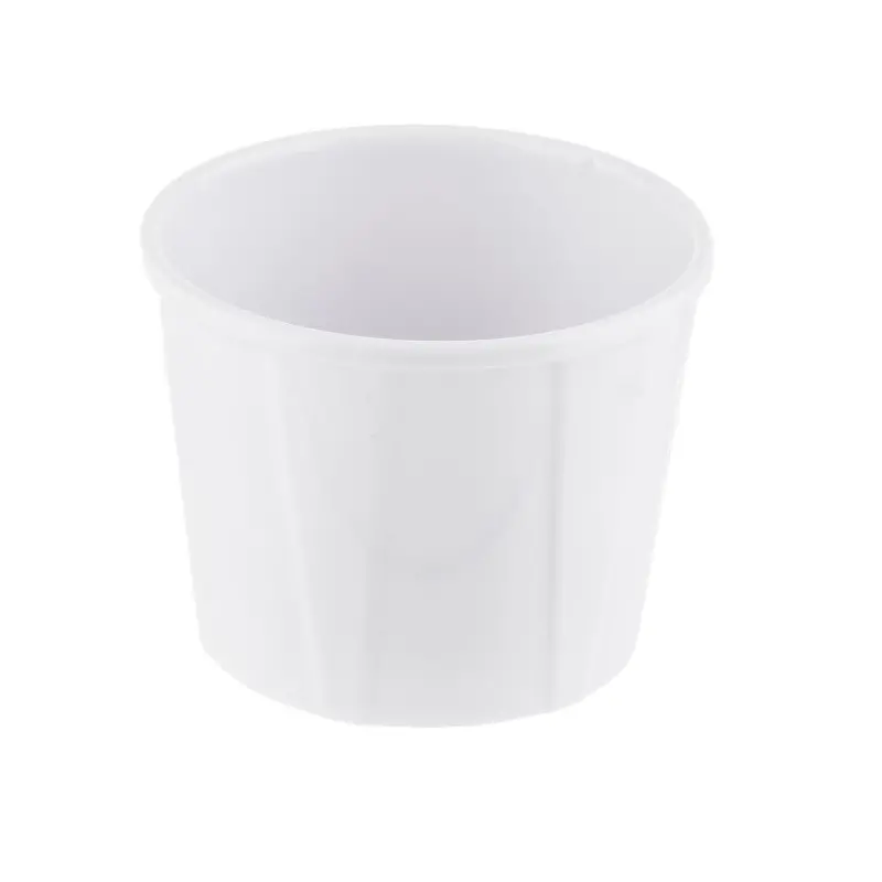 Tablecraft Better Burger Collection Round Souffle Cup 3 Oz. White 2.375"x2.375"x1.875" - Melamine - NSF - Set of 12