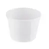 Tablecraft Better Burger Collection Round Souffle Cup 6 Oz. White 3.125"x3.125"x2.375" - Melamine - NSF - Set of 12