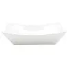 Tablecraft Better Burger Collection Rectangular Fry Tray White 9.25"x6.5"x1.875" - Melamine - NSF