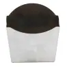 Tablecraft Better Burger Collection Fry Box 4.25"x1.25"x4.5" - Stainless Steel (18/8)
