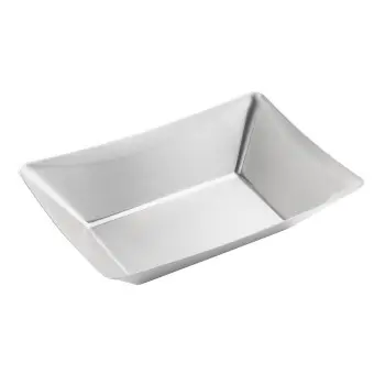 Tablecraft Better Burger Collection Fry Tray 8.5"x5.75"x1.9375" - Stainless Steel (18/8)
