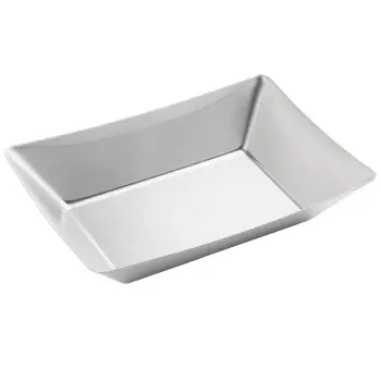 Tablecraft Better Burger Collection Fry Tray 9.25"x6.5"x1.9375" - Stainless Steel (18/8)