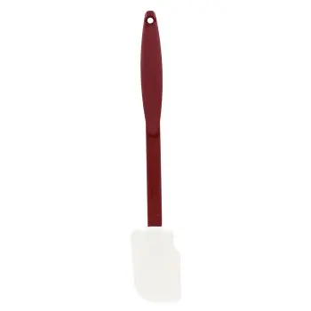 Tablecraft High Heat Spatula Red 16.375"x2.625"x.5" - Silicone - NSF