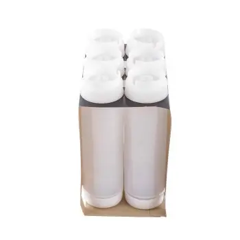 Tablecraft InvertaTop Squeeze Bottle 24 Oz. Clear 2.73"x2.73"x9" - Polyethylene (LDPE) 63mm - Pack of 6 - Set of 8