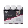 Tablecraft InvertaTop Squeeze Bottle 32 Oz. 3.25"x3.25"x9.75" - Polyethylene (LDPE) Pack of 6 - 63mm - NSF - Set of 6