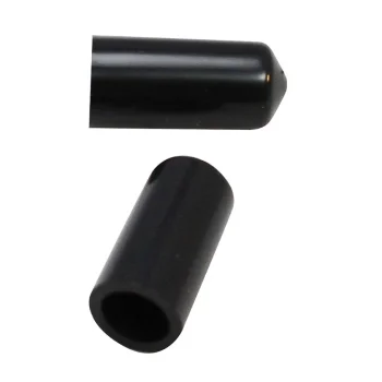 Tablecraft Dust Cap Black .5"x.5"x1" - Polyvinyl Chloride (PVC)