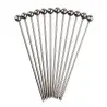 Tablecraft Cocktail Picks Gunmetal .3125"x.3125"x4.25" - Stainless Steel (18/8) - Set of 12