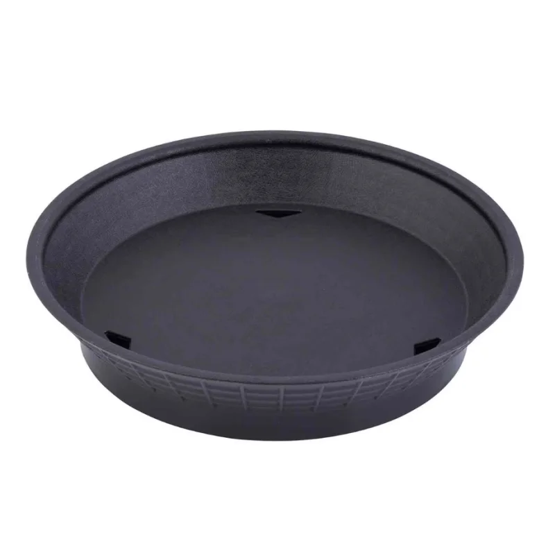 Tablecraft Diner Platter Black 9"x9"x1.79" - Polypropylene (PPH) - NSF - Set of 12 Tablecraft Diner Platter Black 9"x9"x1.79" - Polypropylene (PPH) - NSF - Set of 12