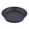 Tablecraft Diner Platter Black 9"x9"x1.79" - Polypropylene (PPH) - NSF - Set of 12